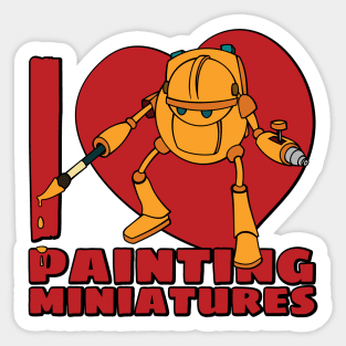 Tabletop Mech Miniature Painting Graphic Sticker